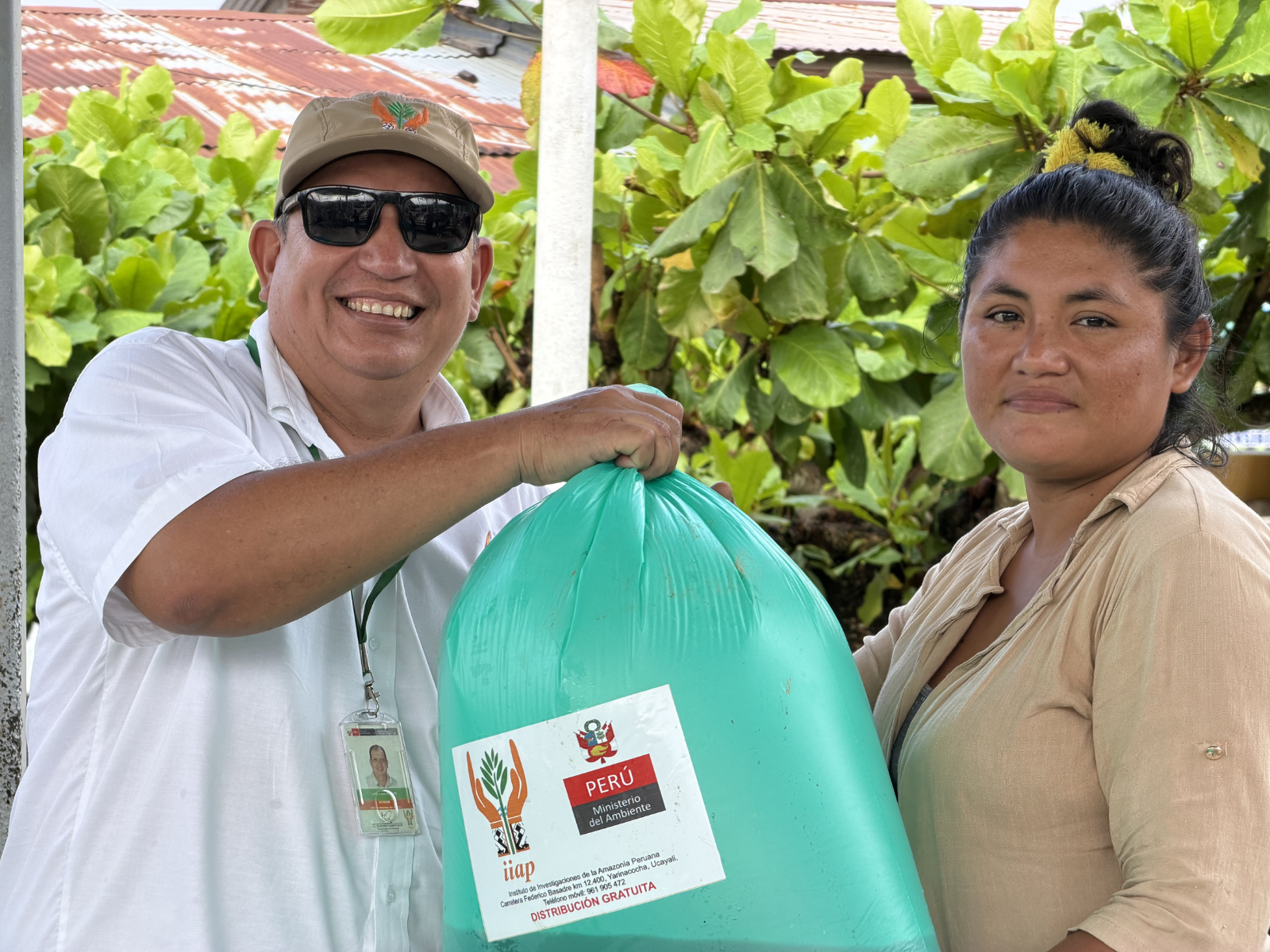 Ucayali: Piscicultores de Irazola diversifican su producción con 22 millares de alevinos de boquichico entregados por el IIAP